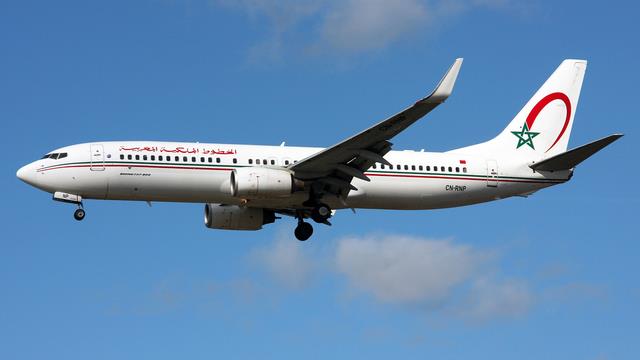 CN-RNP:Boeing 737-800:Royal Air Maroc